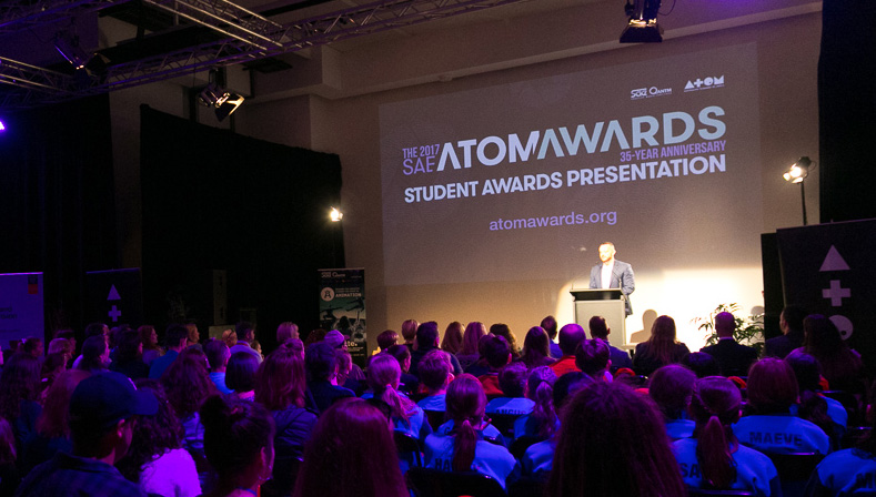 2017 SAE ATOM Awards Student Awards Evening
